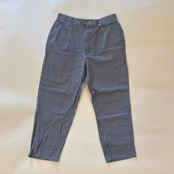 Blue Checkerboard Capris ☆ - Picture 2 of 6